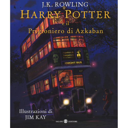 HARRY POTTER E IL PRIGIONIERO DI AZKABAN - libro volume 3° Edizione illustrata