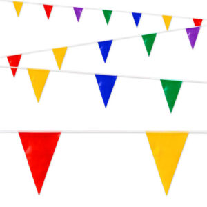 FESTONE BANDIERE MULTICOLORE 10 MT