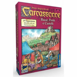 CARCASSONNE ESPANSIONE - BAZAR, PONTI E CASTELLI