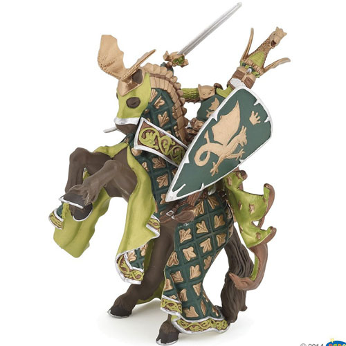 CAVALIERE MAESTRO DARMI DEL DRAGO A CAVALLO