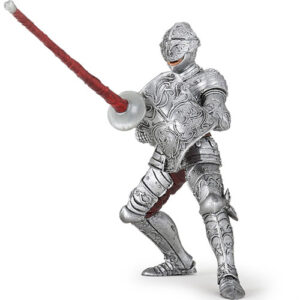 CAVALIERE IN ARMATURA DECORATA