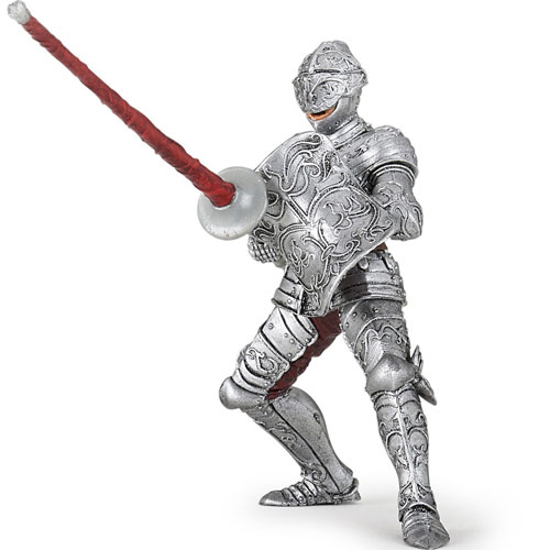 CAVALIERE IN ARMATURA DECORATA