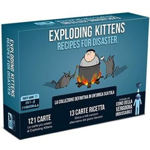 EXPLODING KITTENS RECIPES FOR DISASTER