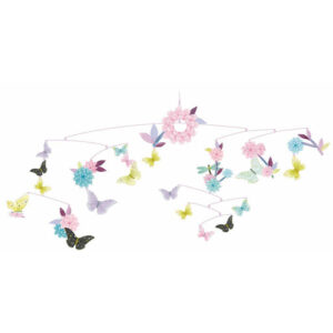 SCULTURA MOBILES VOLO DI FARFALLE