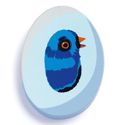 lettera O decorativa in legno