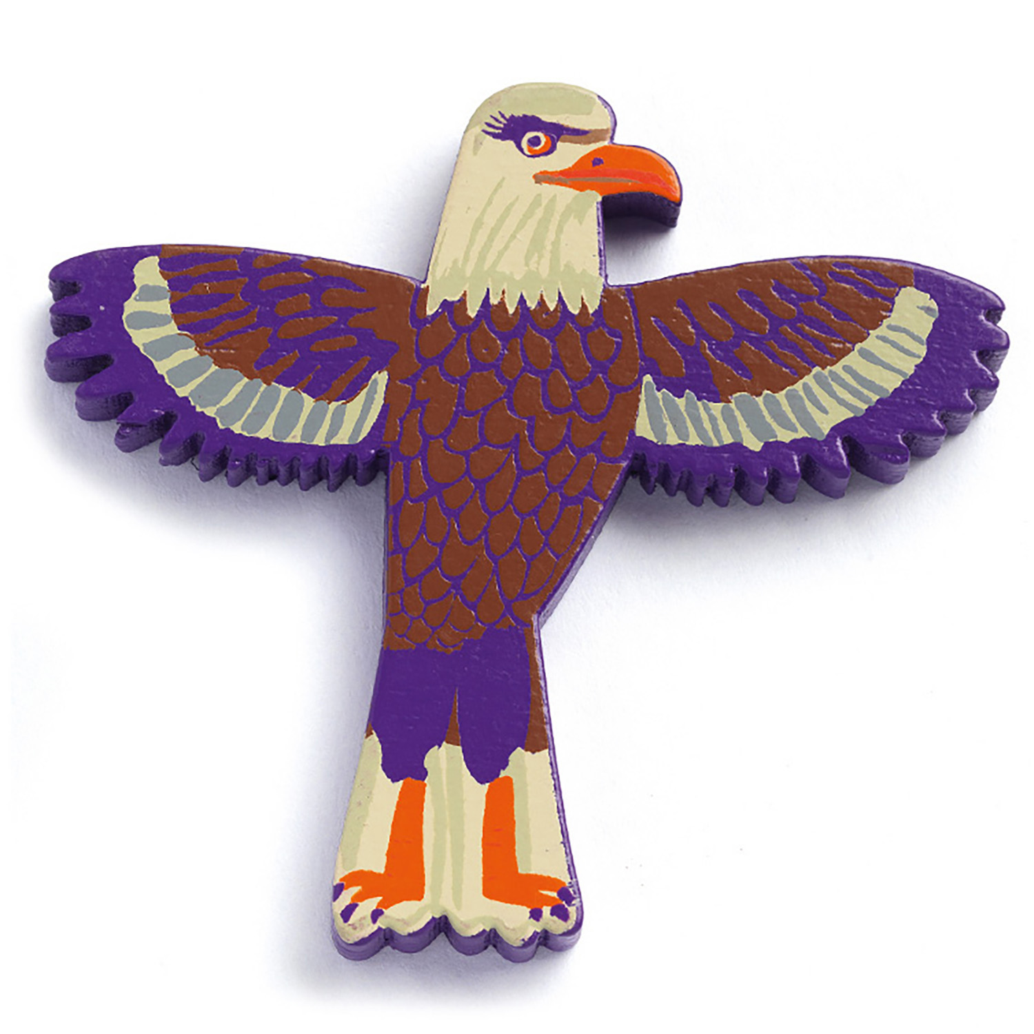 lettera T decorativa in legno