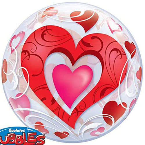 PALLONCINO IN LATEX - CUORI