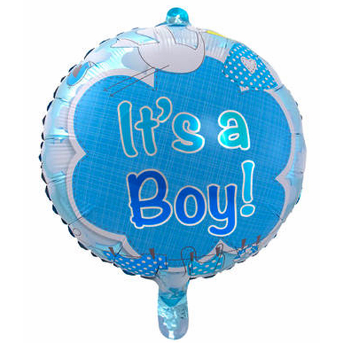 PALLONCINO IN MYLAR - NASCITA ITS A BOY!