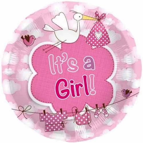 PALLONCINO IN MYLAR - NASCITA ITS A GIRL!