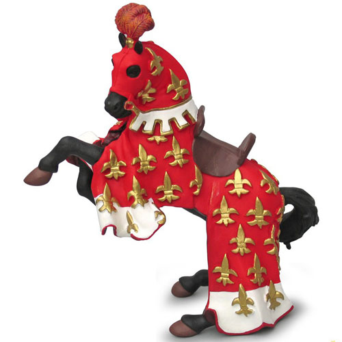CAVALLO DEL PRINCIPE FILIPPO ROSSO