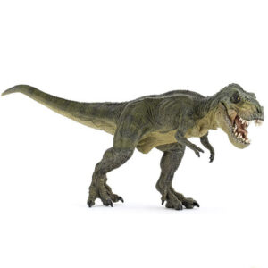 T-REX green che corre - DINOSAURO