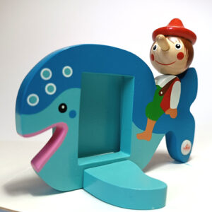 PORTAFOTO PINOCCHIO E LA BALENA