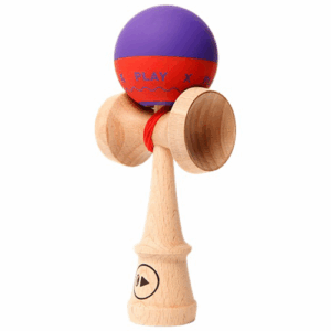 KENDAMA PLAY X GRIP - viola prugna/rosso