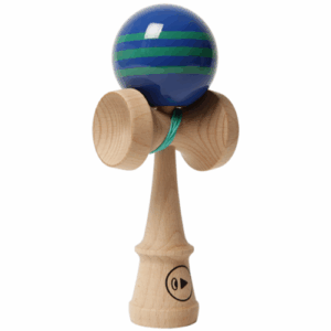 KENDAMA PLAY X  - blu/righe verdi