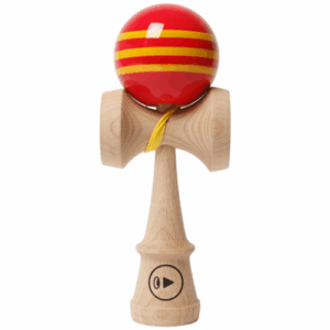 KENDAMA PLAY X  - rosso/giallo