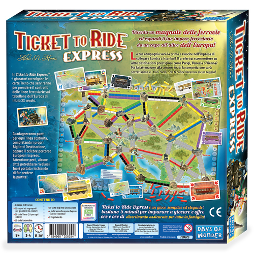 TICKET TO RIDE EXPRESS - immagine 2